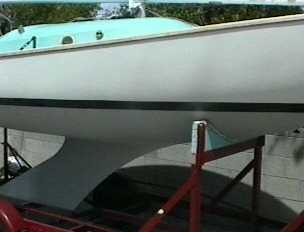 The keel after fairing